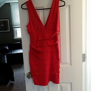 Red dress